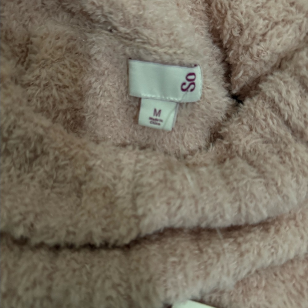 SO Soft Plush Turtleneck Sweater - Dusty Pink - Picture 5 of 11